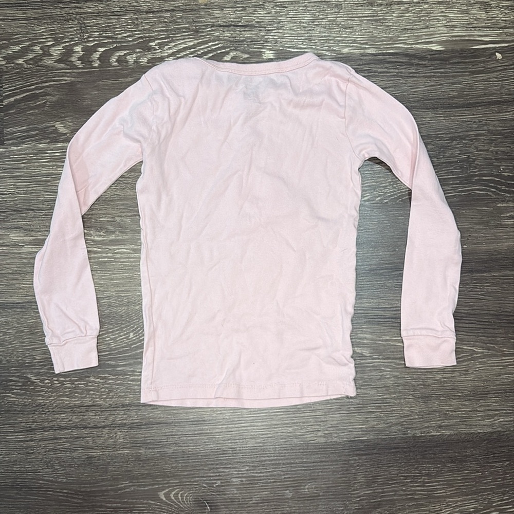 Girl unicorn pajama set includes long sleeve top and pants size 8 - Picture 3 of 6